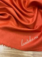 Ткань джерси трикотаж ярко оранжевого цвета