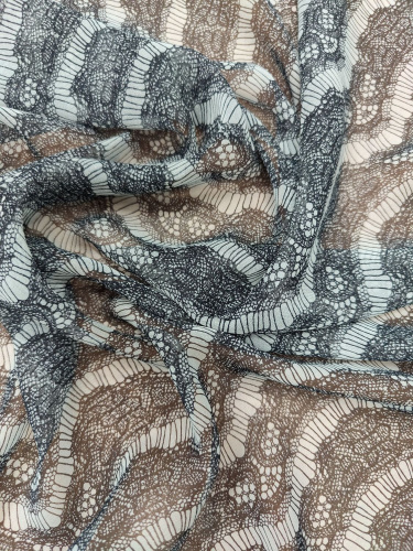 Ткань шифон без эластана в стиле Etro