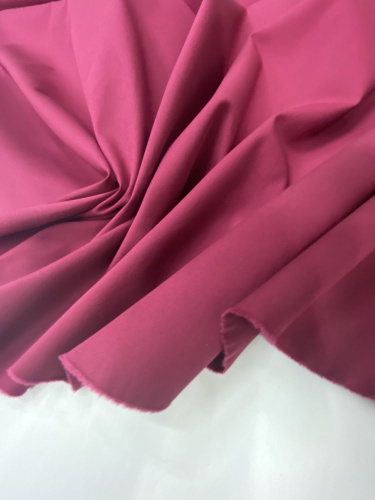 Ткань коттон хлопок цвета фуксии в стиле Loro Piana