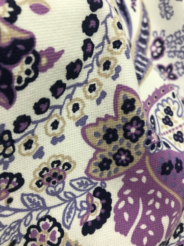 Ткань трикотаж хлопковый дизайн ETRO